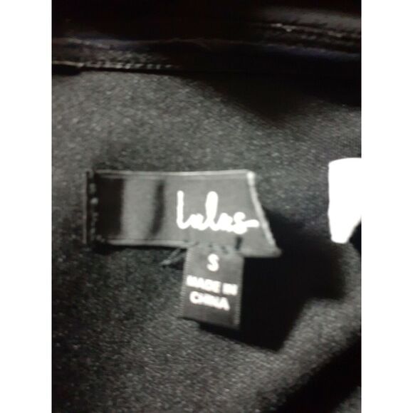 Lulu's Dress Cause for Commotion Black Pleated Bustier Maxi Dress Small - Picture 7 of 7